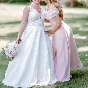 Blush Bridesmaid Dress